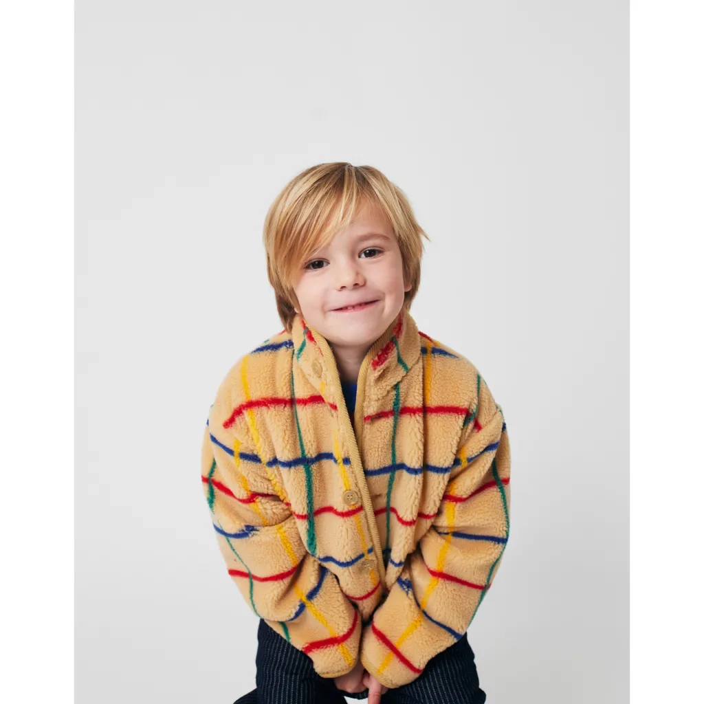 Jacka I Fårskinn Color Stripes>Bobo Choses Online