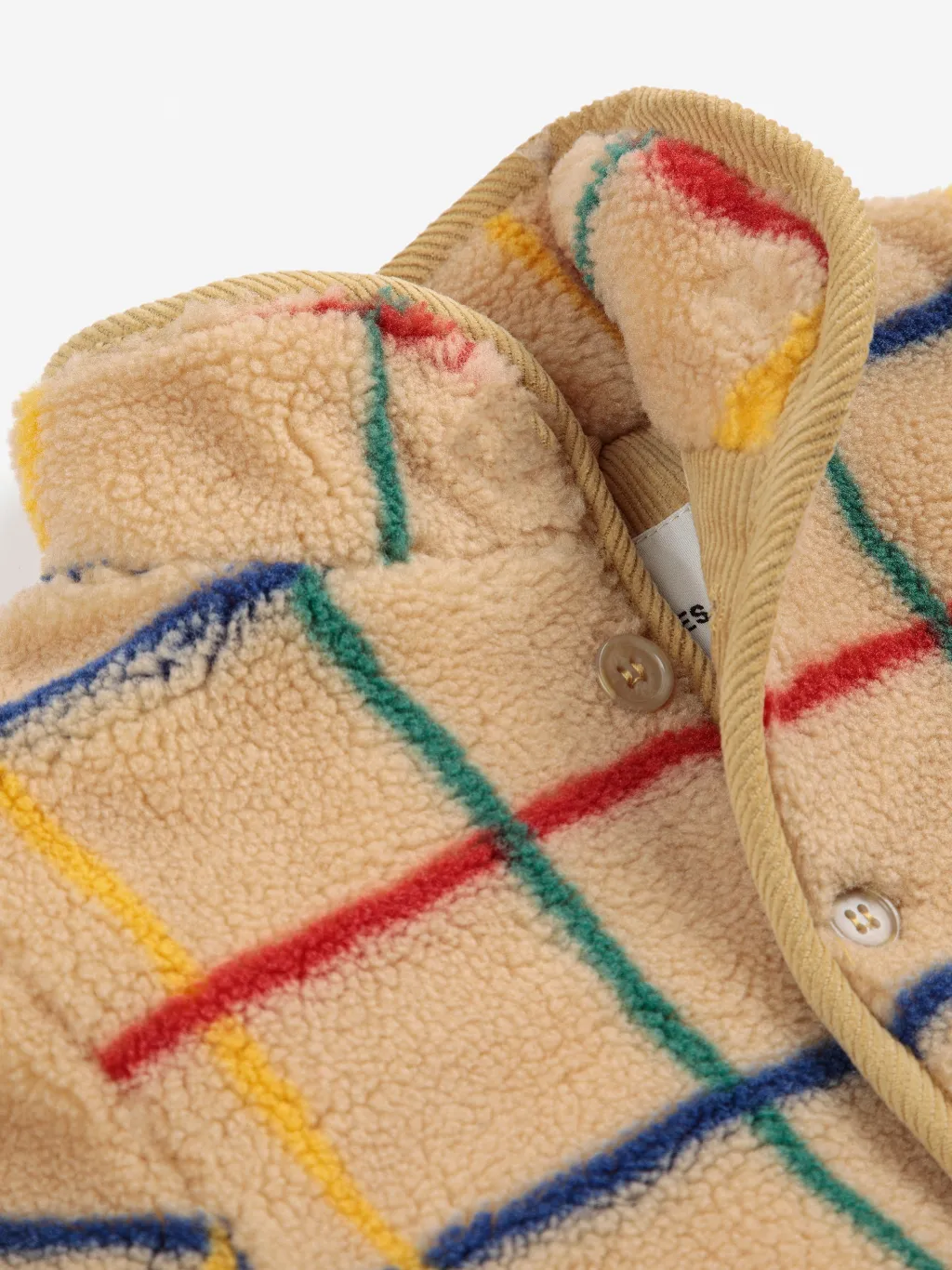 Jacka I Fårskinn Offwhite>Bobo Choses New
