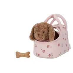 Jackie Plushund I Väska Pink>Little Dutch Outlet