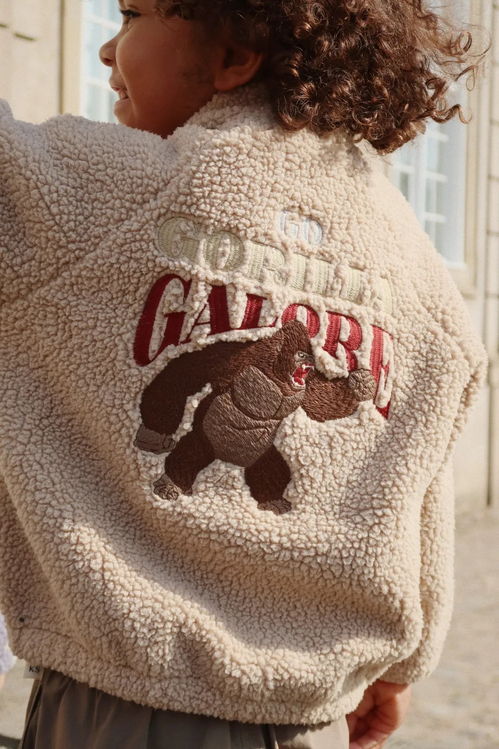 Jazz Teddy Bomber Jacket Grs Oxford Tan>Konges Sløjd New