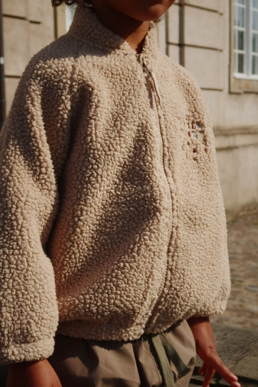 Jazz Teddy Bomber Jacket Grs Oxford Tan>Konges Sløjd New