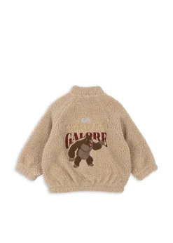 Jazz Teddy Bomber Jacket Grs Oxford Tan><noscript><img width=