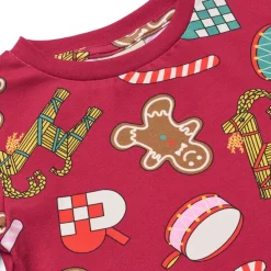 Jubilee Nattlinne Set Med Juldekorationer Röd Amaranth><noscript><img width=