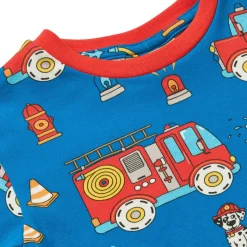 Jubilee With Fire Truck Nattkläder Set Brilliant Blue><noscript><img width=