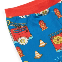 Jubilee With Fire Truck Nattkläder Set Brilliant Blue><noscript><img width=