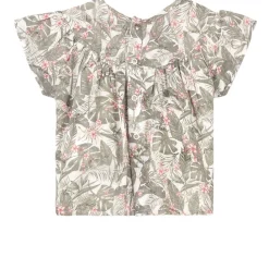 Jungle Print Blus Grön>IKKS