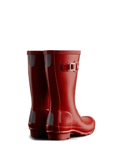 Junior Originals Gloss Gummistövlar Military Red>Hunter New