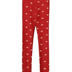 Kelly Leggings Pompeian Red Aop>Fliink Hot
