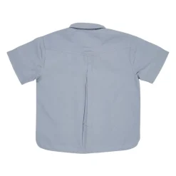 Kortärmad Poplinskjorta Dusty Blue>Copenhagen Colors Clearance
