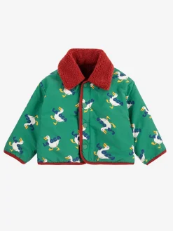 La Oca All Over Vändbar Jacka I Fårskinn Green>Bobo Choses Clearance