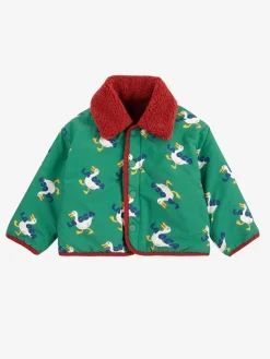 La Oca All Over Vändbar Jacka I Fårskinn Green><noscript><img width=