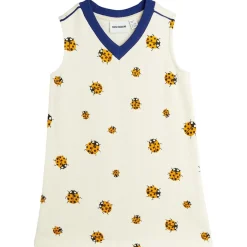 Ladybugs Klänning Offwhite>Mini Rodini Discount