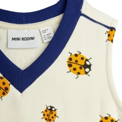 Ladybugs Klänning Offwhite>Mini Rodini Discount