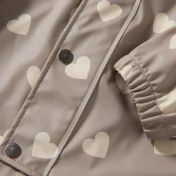 Leeds Ofodrad Regnoverall Taupe Hearts><noscript><img width=