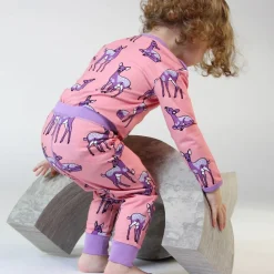 Leggings for baby with deer Bridal Rose><noscript><img width=