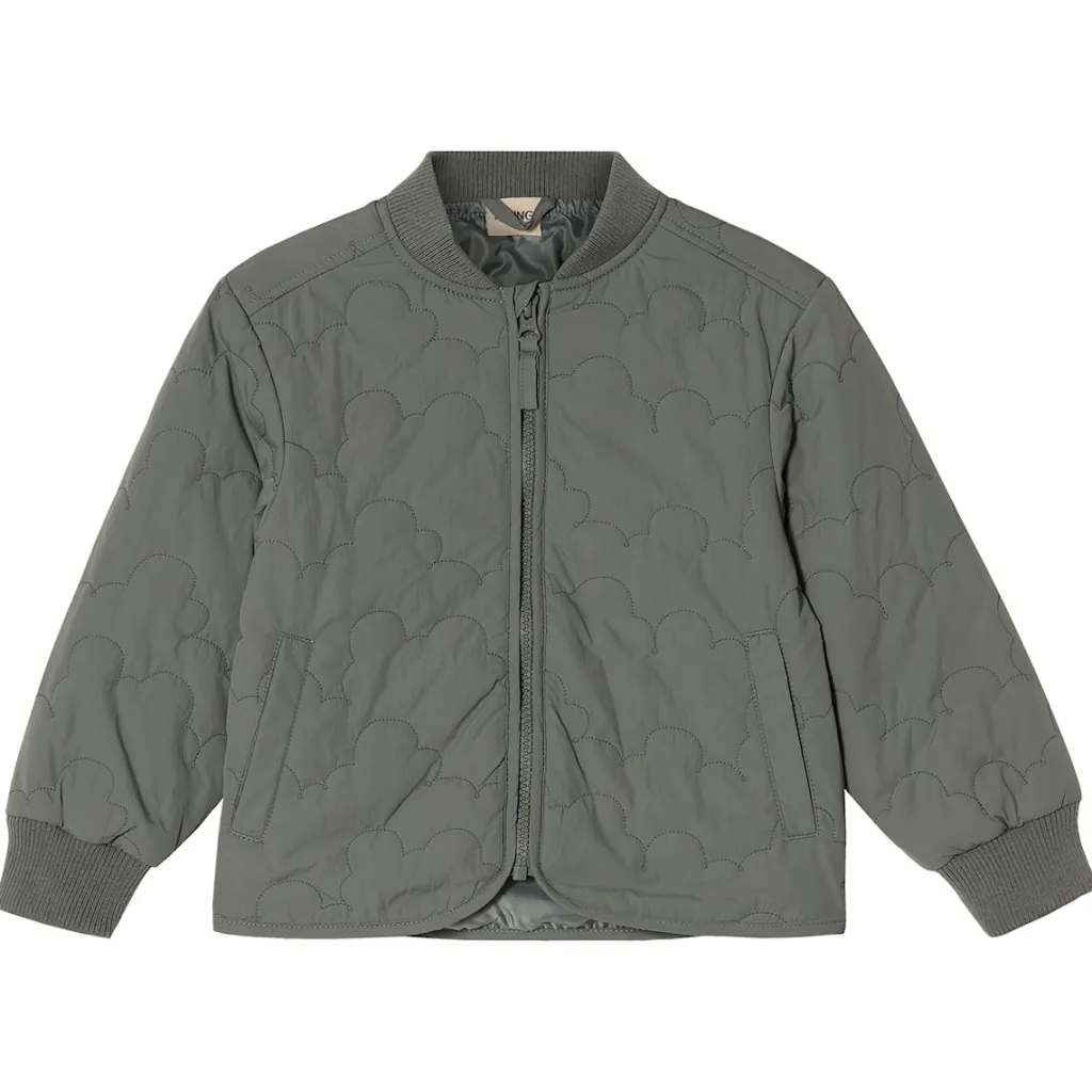 Lille Quiltad Jacka Light Green>Kuling Outlet