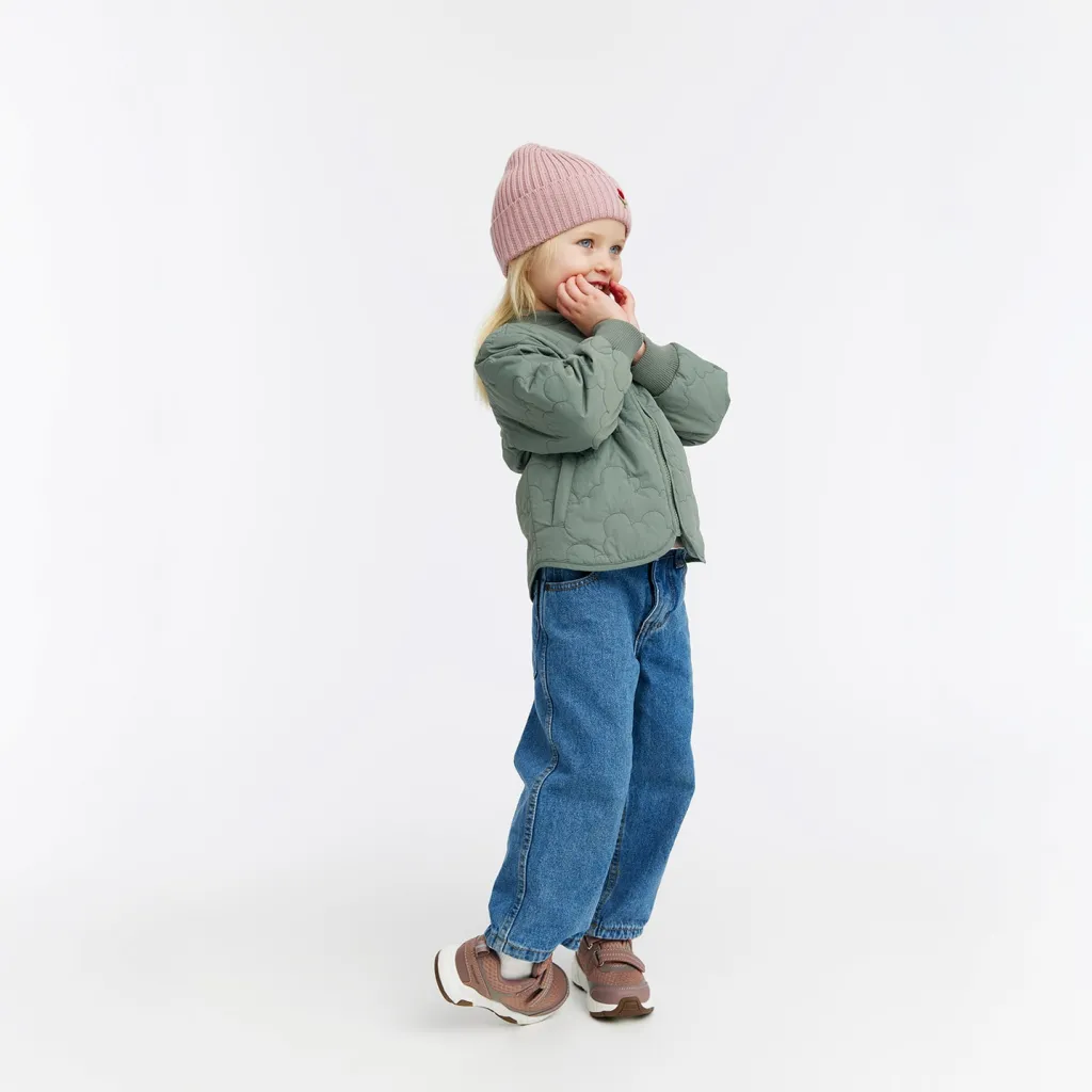 Lille Quiltad Jacka Light Green>Kuling Outlet