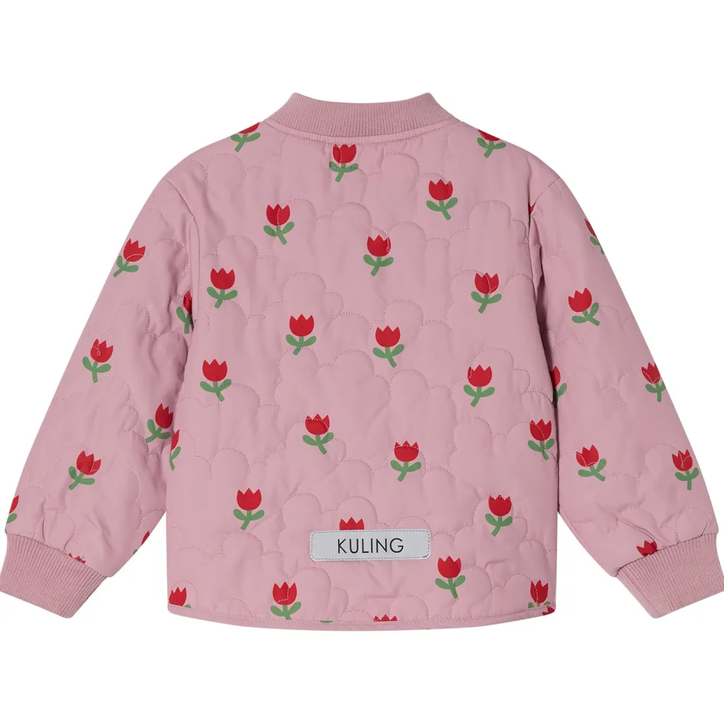 Lille Quiltad Jacka Pink Tulip>Kuling Best