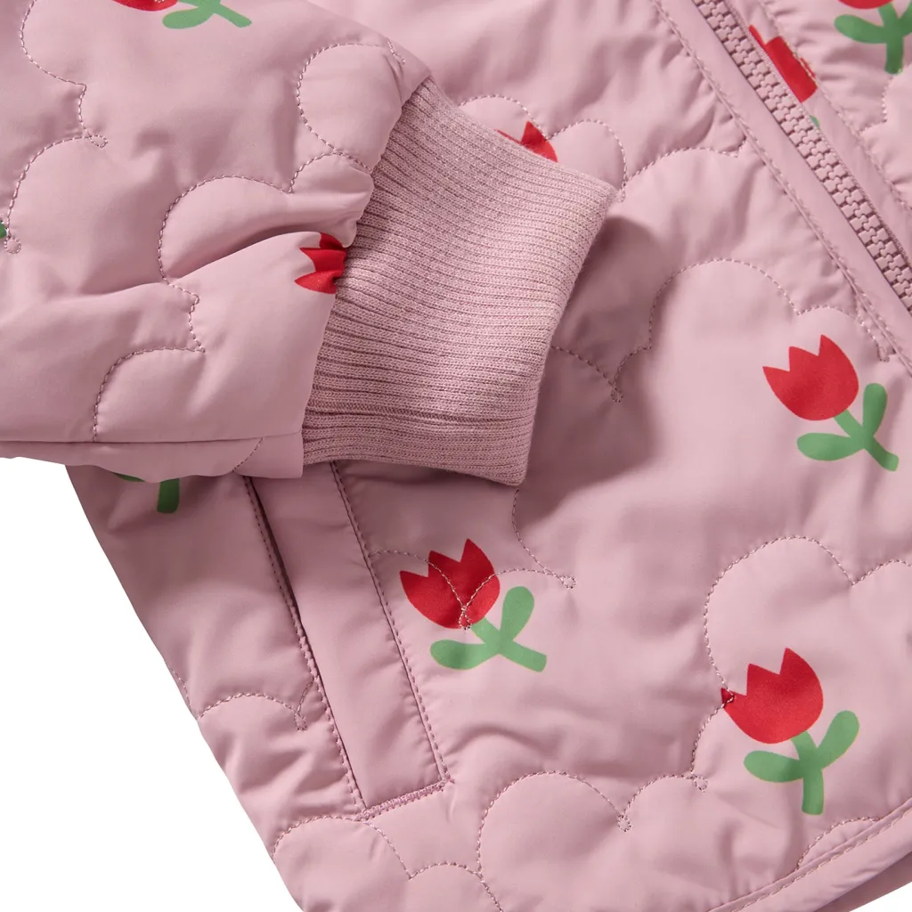 Lille Quiltad Jacka Pink Tulip>Kuling Best