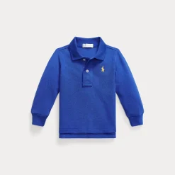 Långärmad Polo Classic Azure>Ralph Lauren Outlet
