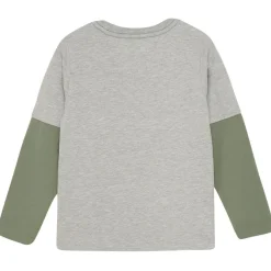 Långärmad T-shirt Grey Melange><noscript><img width=