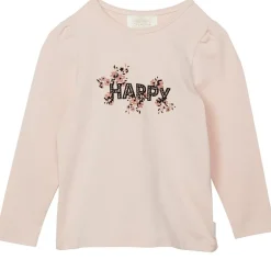 Långärmad T-shirt Med Tryck Rose Smoke>Creamie Discount