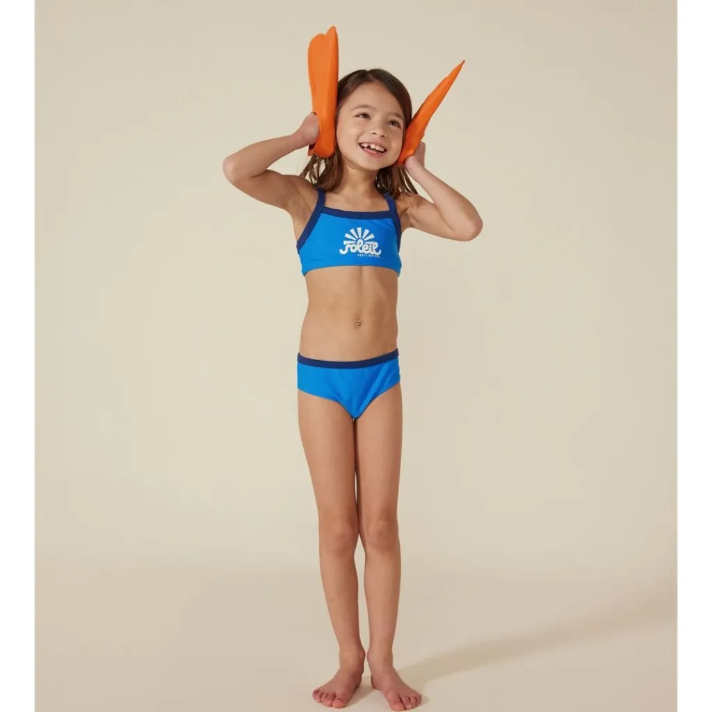 Logo Bikini Blå>Petit Bateau New