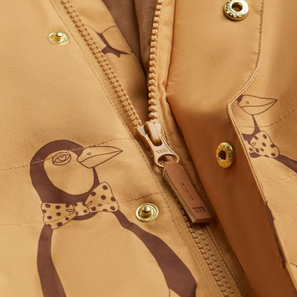 Logo Vinteroverall Beige>Mini Rodini Hot