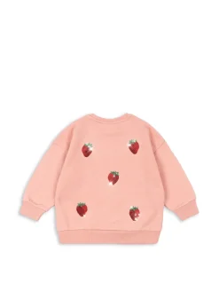 Lou Sweatshirt Med Paljetter Mellow Rose><noscript><img width=