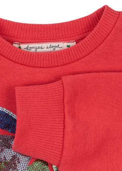 Lou Sweatshirtklänning Med Paljetter Winterberry><noscript><img width=