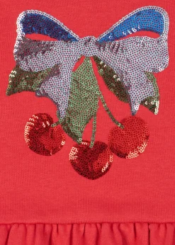 Lou Sweatshirtklänning Med Paljetter Winterberry><noscript><img width=