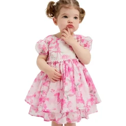 Lucia Blooms Mini Blommig Baby-klänning Pink Bloom><noscript><img width=