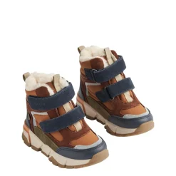 Lucka Tex Vinterstövlar Navy>Wheat Hot