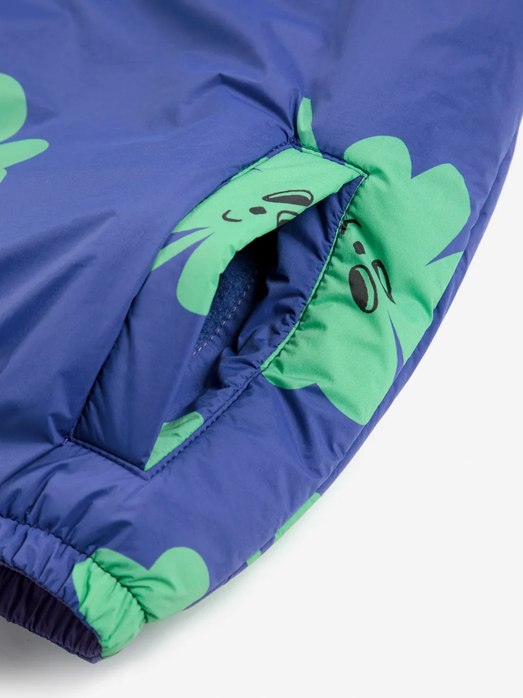 Lucky Clover All Over Vändbar Jacka Purple>Bobo Choses Outlet