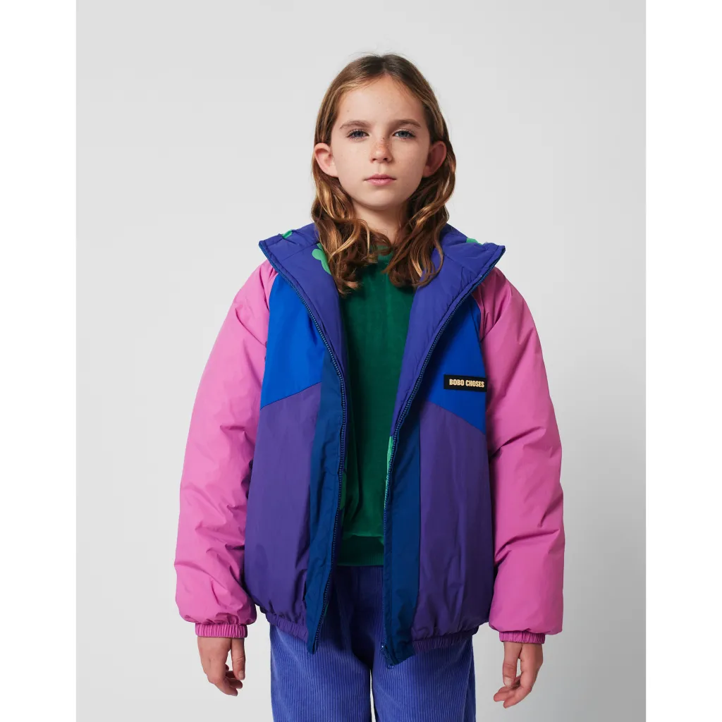 Lucky Clover All Over Vändbar Jacka Purple>Bobo Choses Outlet