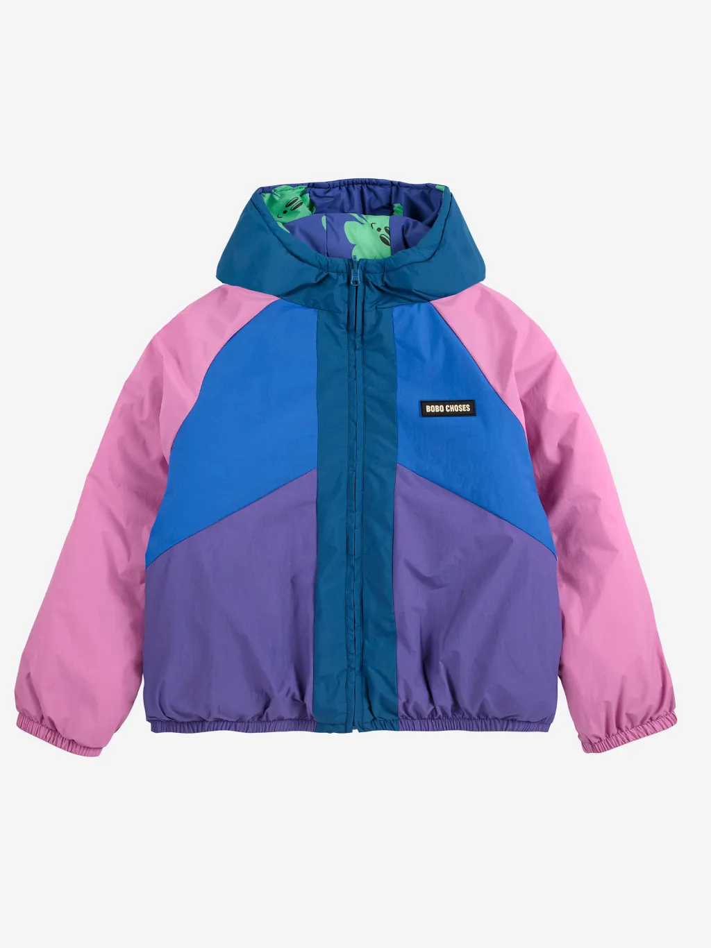 Lucky Clover All Over Vändbar Jacka Purple>Bobo Choses Outlet