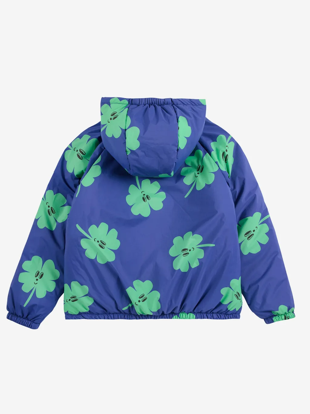 Lucky Clover All Over Vändbar Jacka Purple>Bobo Choses Outlet
