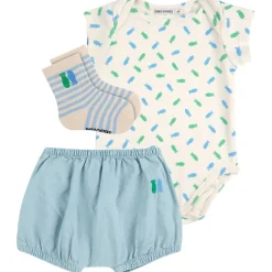 Lucky Fish Baby Kläder Set Off White>Bobo Choses Outlet
