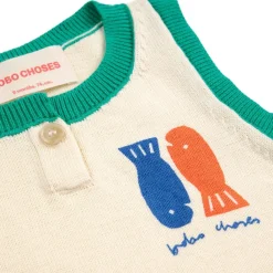 Lucky Fish Baby Stickat Set Offwhite><noscript><img width=