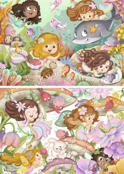 Älvor Och Sjöjungfrur Pussel Multicolor>Ravensburger Clearance