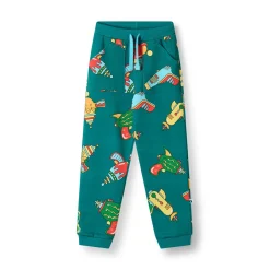 Macoun With Space Blasters Mjukisbyxor Petroleum Green>Småfolk Hot