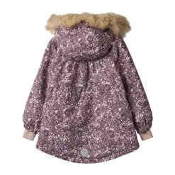 Mathilde Tech Blommig Jacka Purple Tulips><noscript><img width=