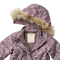 Mathilde Tech Blommig Jacka Purple Tulips><noscript><img width=