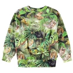 Mattis Sweatshirt Jungle Animals>Molo New