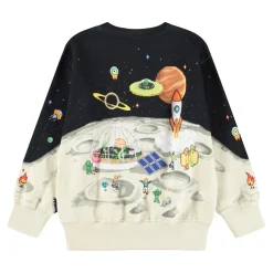 Mattis Sweatshirt Pixel Moon>Molo Hot