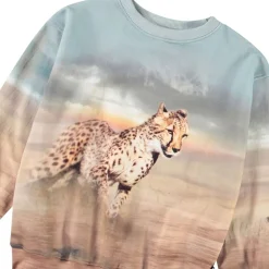 Mattis Sweatshirt Running Cheetahs>Molo Hot