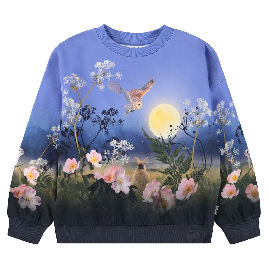 Maxi Sweatshirt Magic Moonrise>Molo Hot