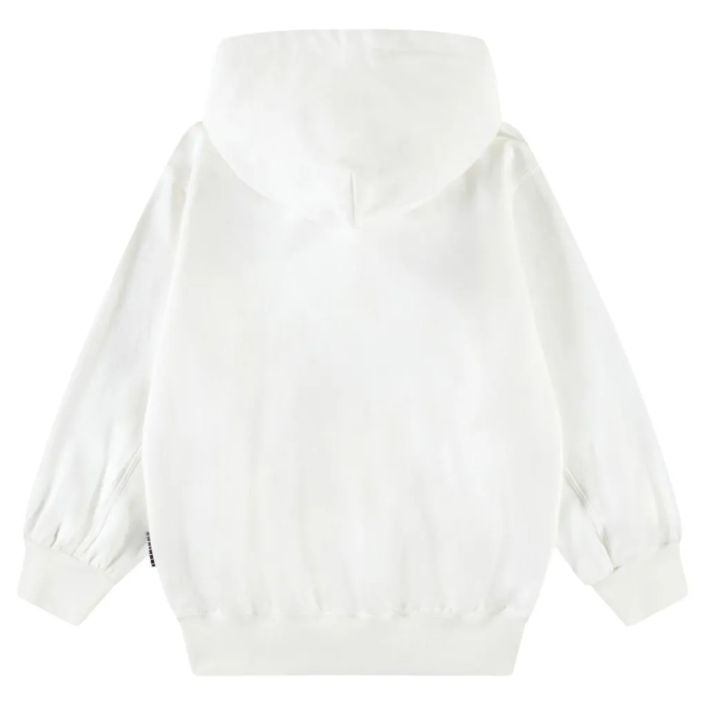 Maxx Hoodie White>Molo Clearance