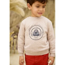 Melerad Sweatshirt Heart Sand><noscript><img width=