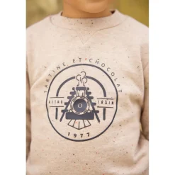 Melerad Sweatshirt Heart Sand><noscript><img width=